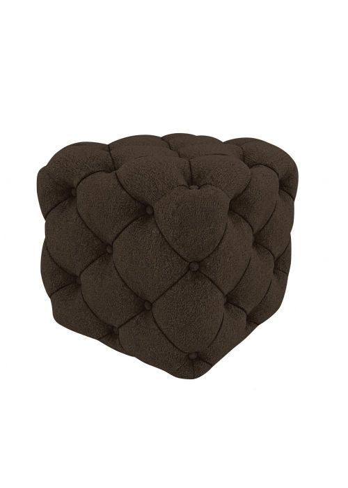 Puff Square Capitone Lenny Coffe
