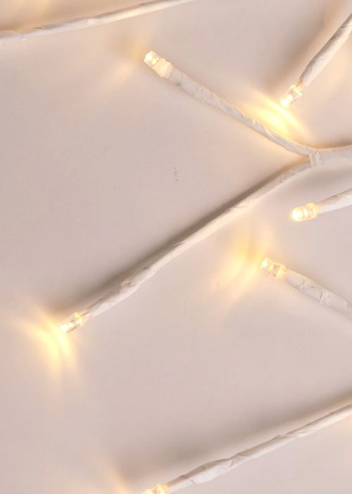 Árbol Abedul Navideño LED Amarillo