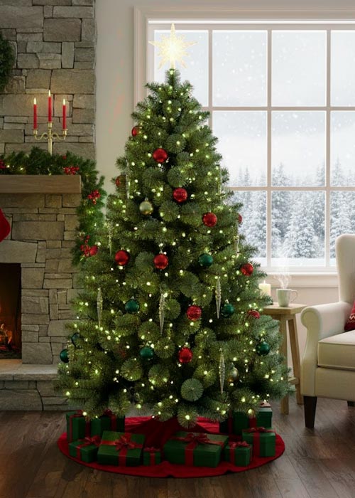 Árbol Navideño Cerro Bayo 180 cm Verde