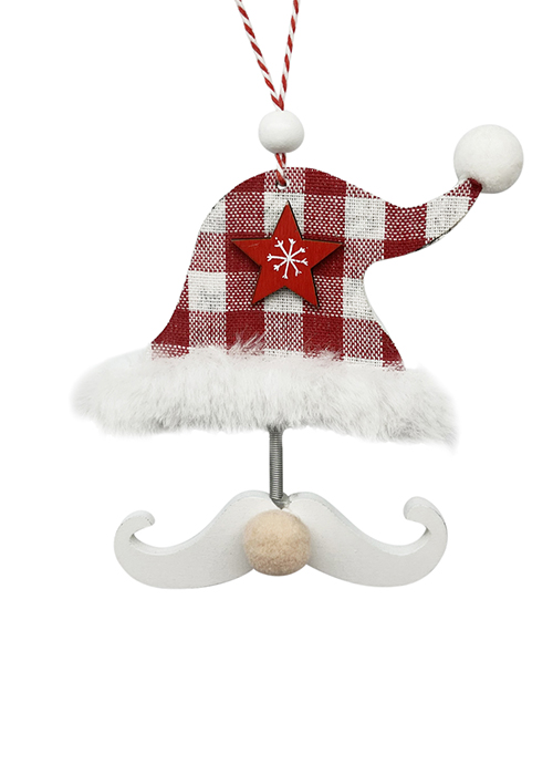 Adorno Bigotes Santa