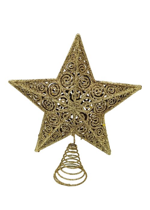 Estrella Puntera 23 cm Dorado