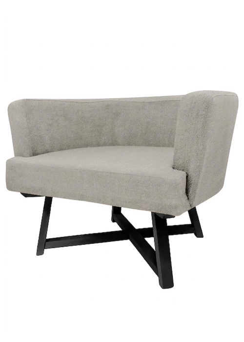 Sillón Gervasoni Negro con Tapizado