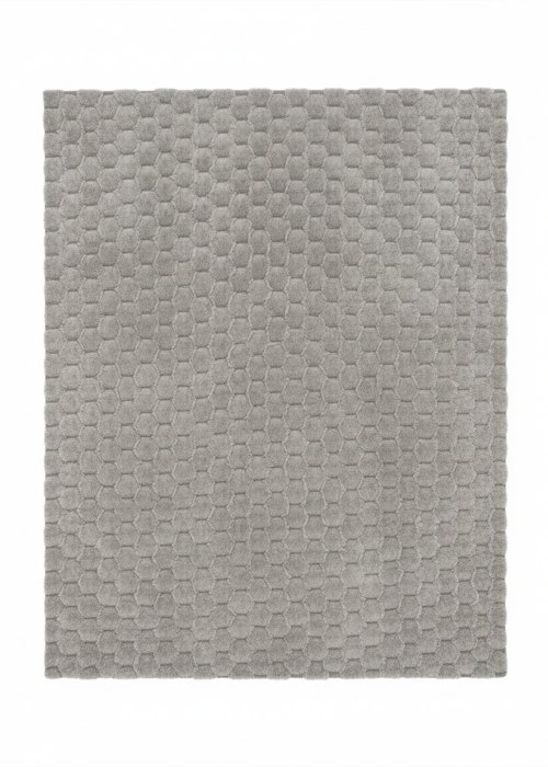 Alfombra Diamante Gris 150 cm Neutro