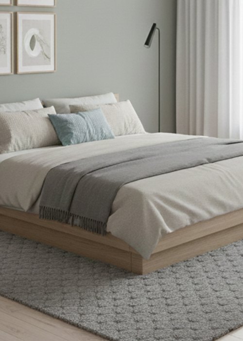 Alfombra Diamante Gris 150 cm Neutro