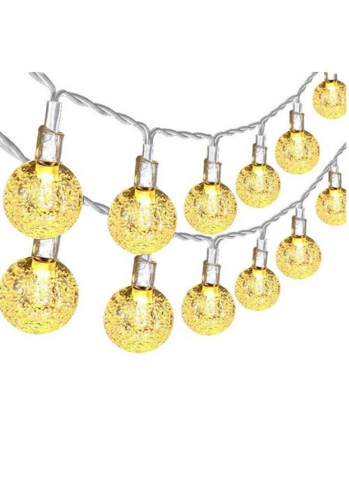 Guirnalda LED Bruma Dorada 10 M Multicolor