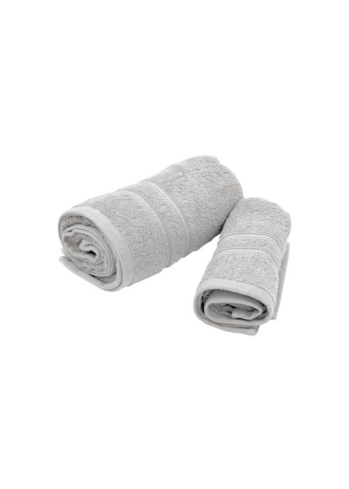 SET TOALLA Y TOALLON DISTINTA XL 2 GUARDAS Neutro