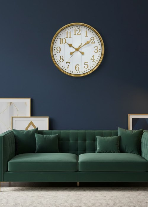 Reloj de Pared Árabes Madera Blanco Neutro