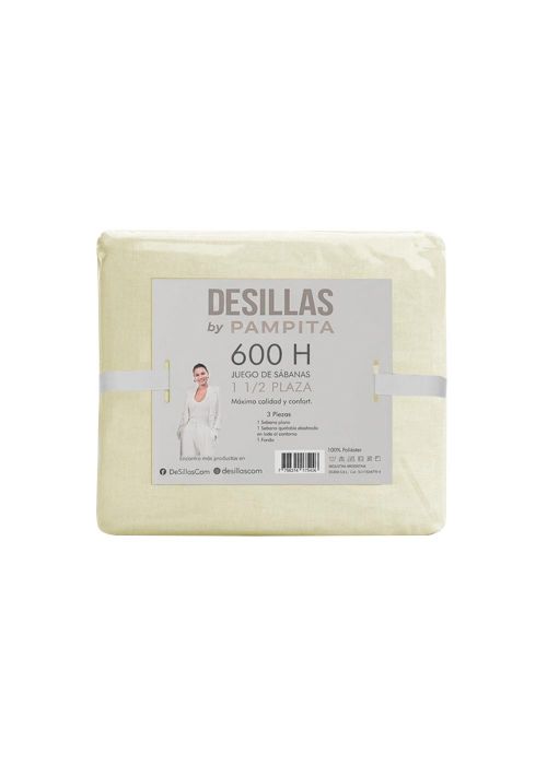JGO DE SABANA WASHED 600 H 1 1/2 Amarillo Claro