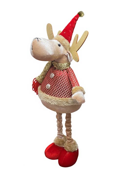 Muñeco Alce Rojo 103 cm Multicolor