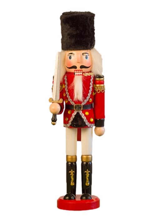 Muñeco Cascanueces Rojo 30cm