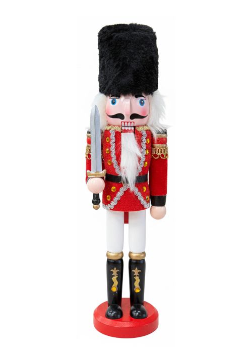 Muñeco Cascanueces Rojo 30cm