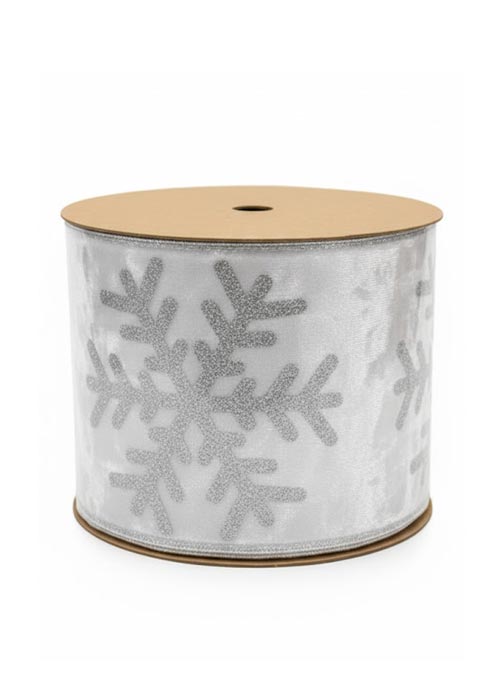 Cinta Decorativa Plateada Plata