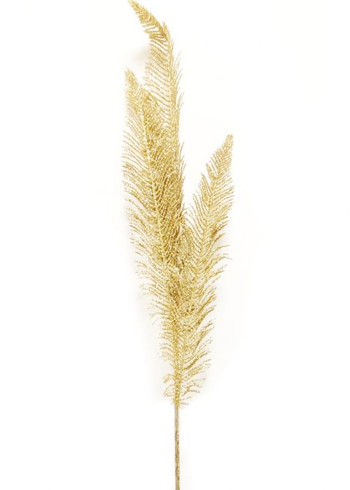 Pluma Navideña de Oro 68 Dorado