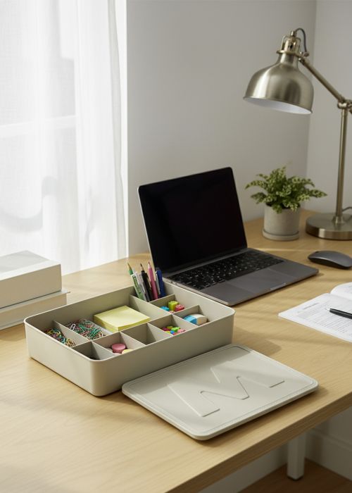 Caja Organizadora multiuso Beige