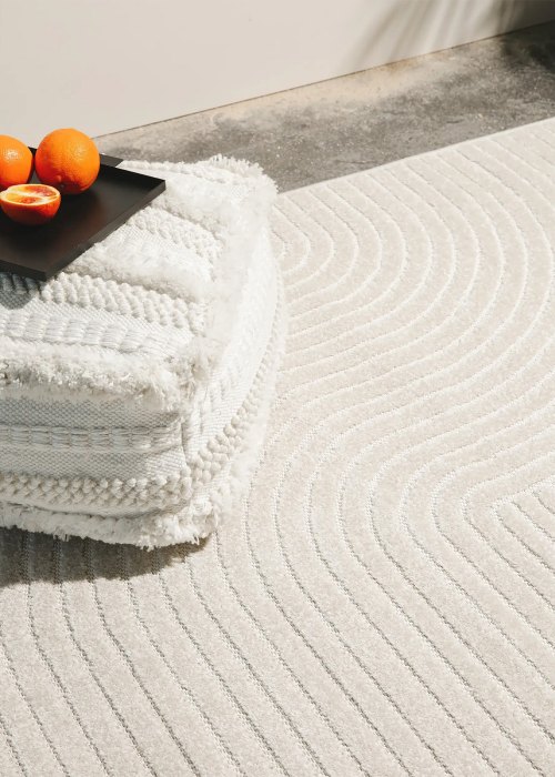 Alfombra Arco Relieve 120 cm Neutro