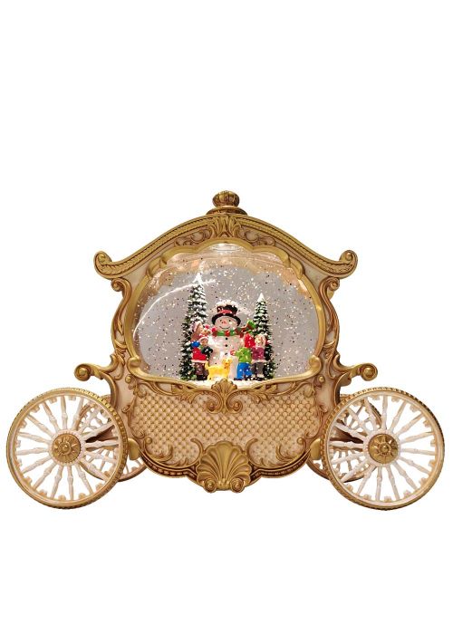 Linterna Carroza Dorada Dorado