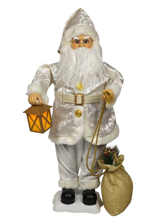 Papá Noel Blanco 73cm Blanco