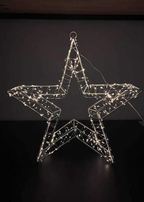 Estrella Lumínica Colgante Amarillo