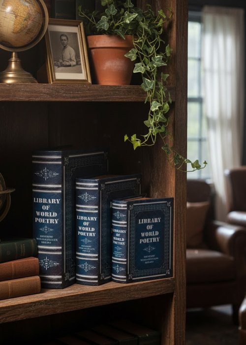 Set de organizadores en forma de libros Neutro