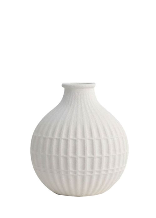 Florero Arenas Blanco