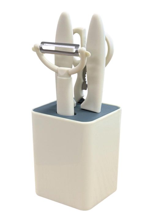 Set de 5 Utensilios de Cocina Neutro