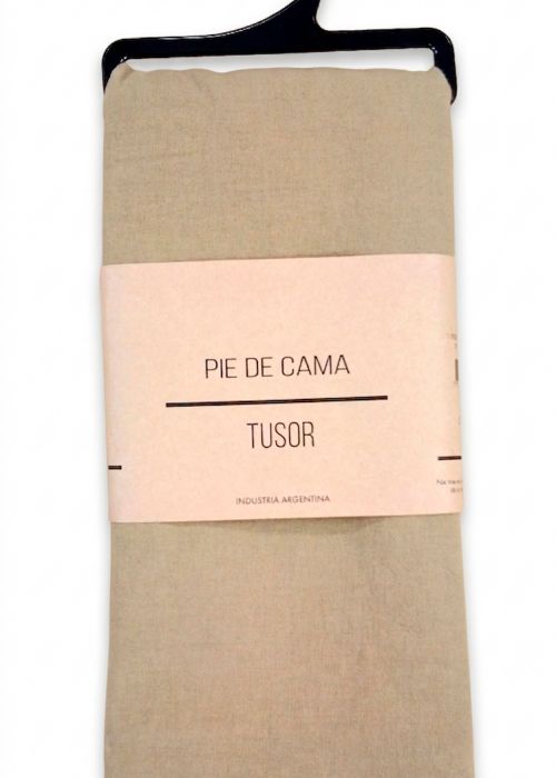 PIE DE CAMA TUSOR 0.80 X 1.50 MTS Beige