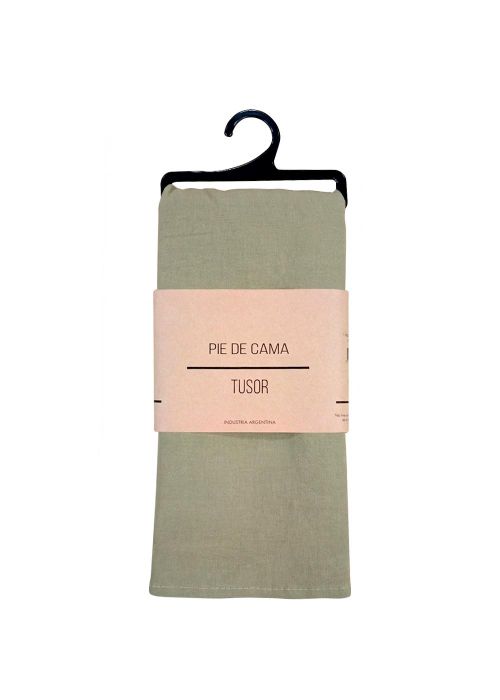 PIE DE CAMA TUSOR 0.80 X 1.50 MTS Verde Opaco