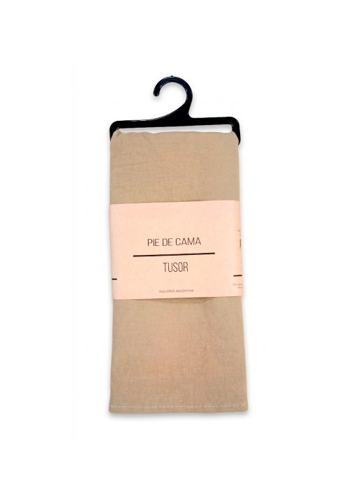 PIE DE CAMA TUSOR 0.80 X 1.50 MTS Beige