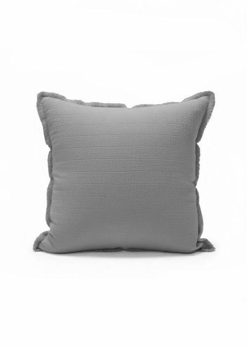 Almohadon Gasa Doble 50x50 Gris