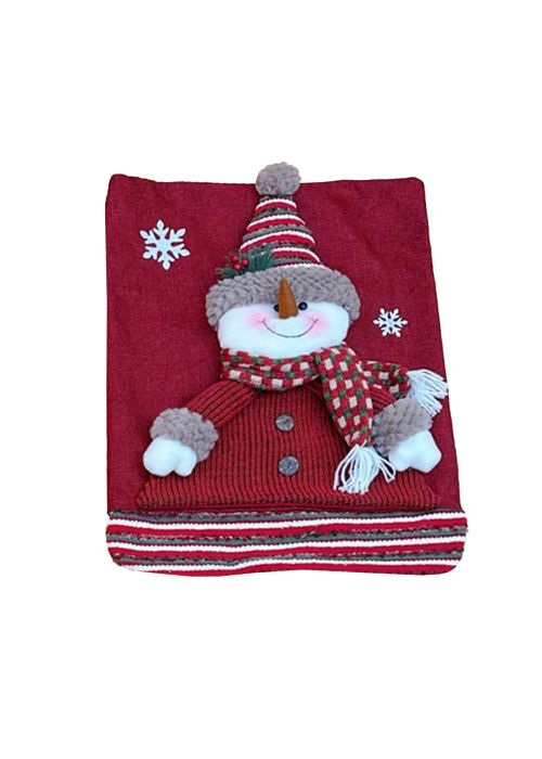 Cubresilla Navideña Roja B Rojo