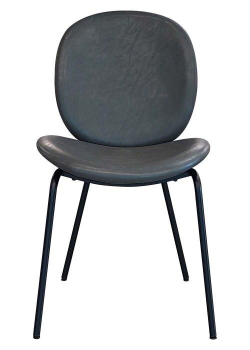 Silla Hari Gris Pu Madera Gris