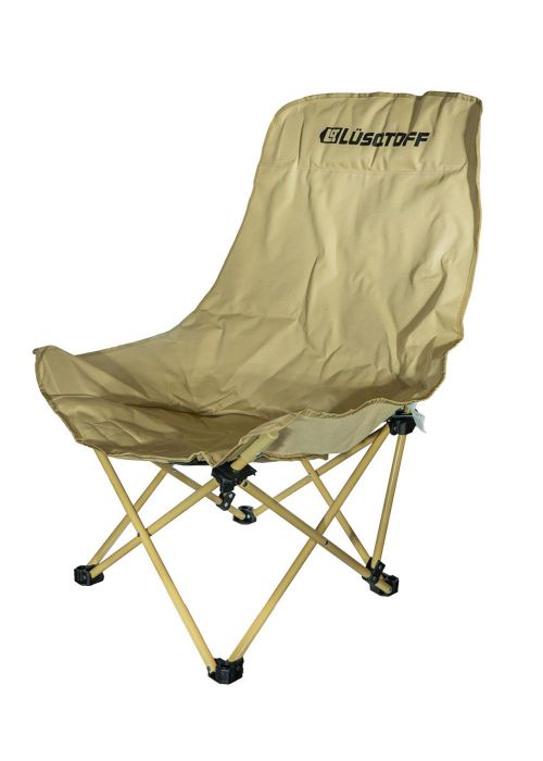 Silla camping plegable beige LOD018 Neutro