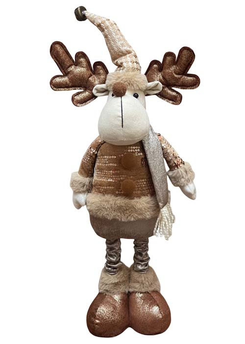 Muñeco de Alce Dorado 65 cm