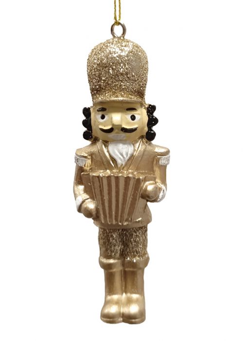 Cascanueces Colgante Dorado Dorado