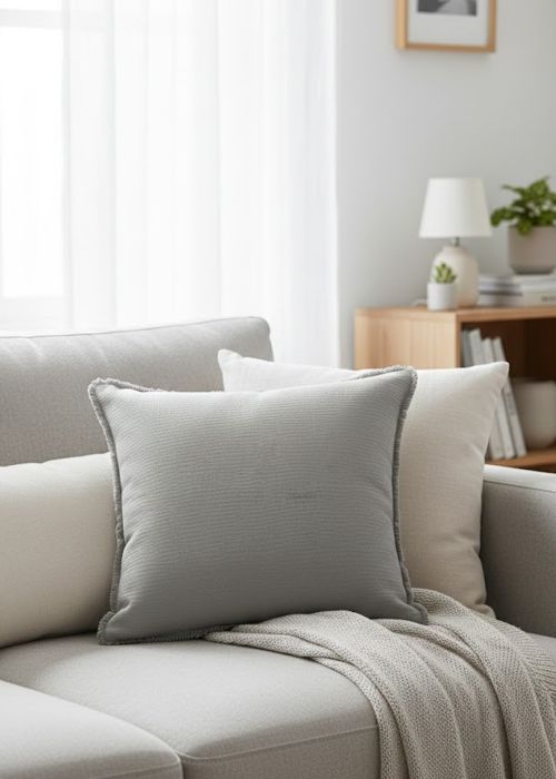 Funda Gasa Trama 60x60 cm Cemento