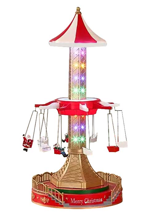 Carrusel Navideño LED 360° Multicolor