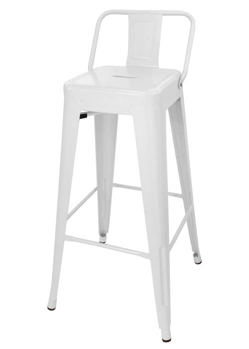 Taburete Alto Tolix RM SP Tono Blanco