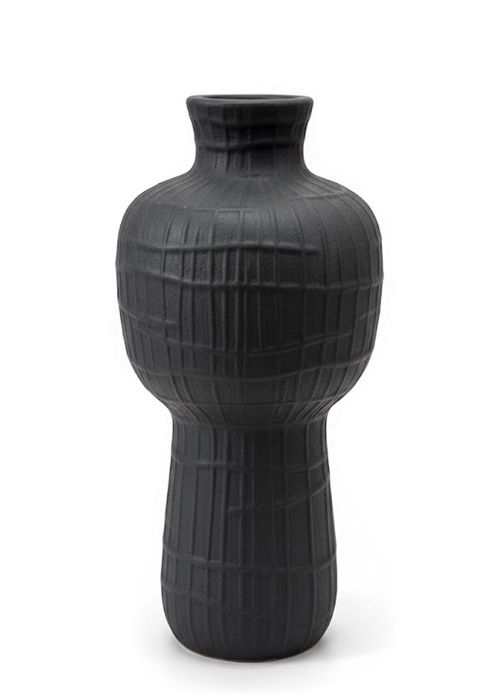 Florero Eclipse Negro Neutro