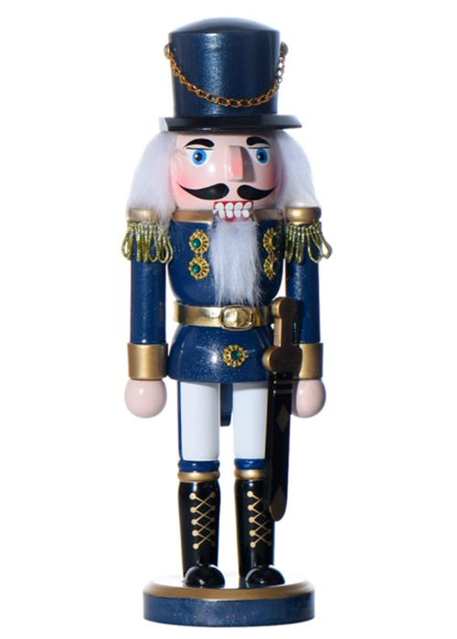 Cascanueces Azul Sombrero de Copa Azul