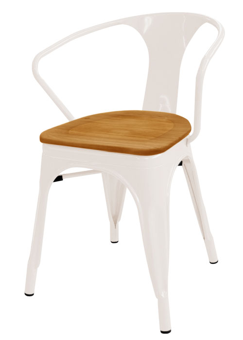 Sillon Tolix Madera — DeSillas — Ponete cómodo