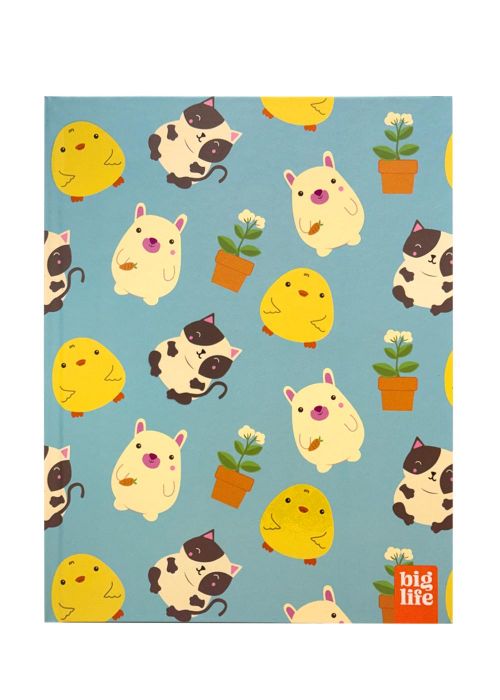 Cuaderno 19x23 Diseno 1 PETS Neutro