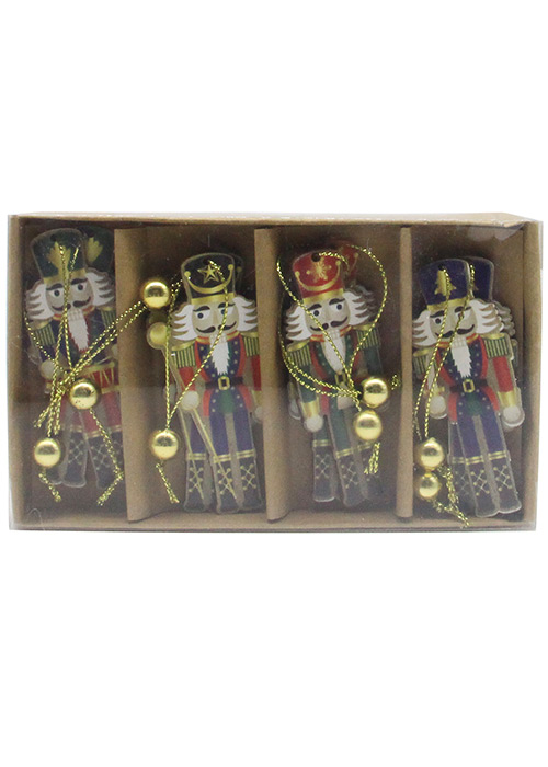 Set Adorno Cascanueces Rojo