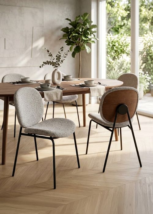 Silla Hari Grey Madera
