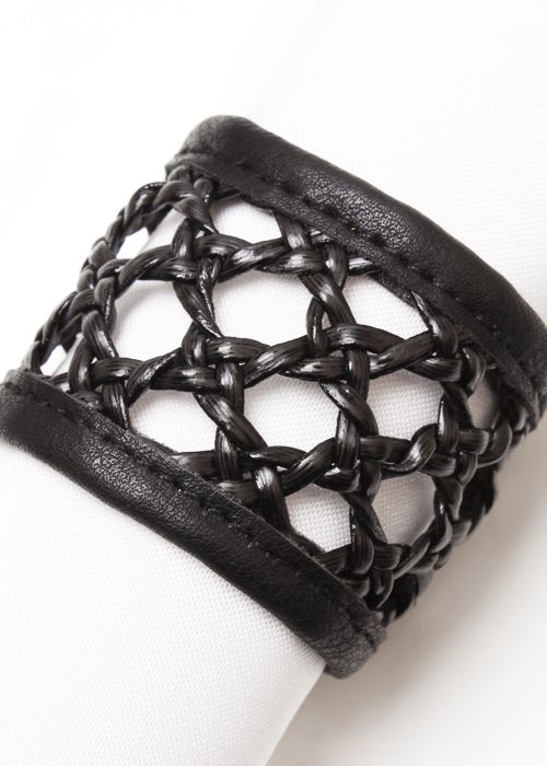 Anillos para Servilletas Negro Negro