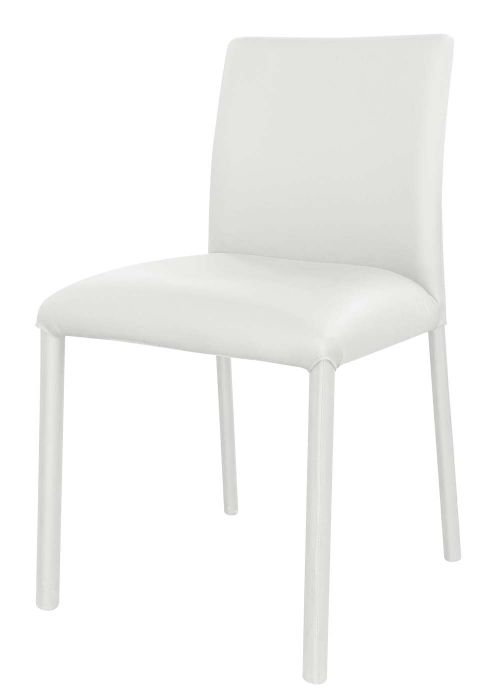 Silla Onyx Tapizado Blanco