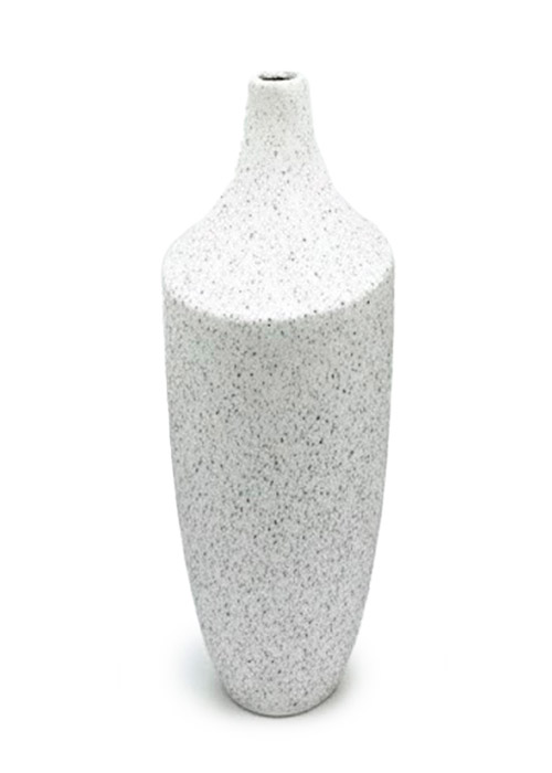 Florero Bruma Nórdico Blanco Neutro