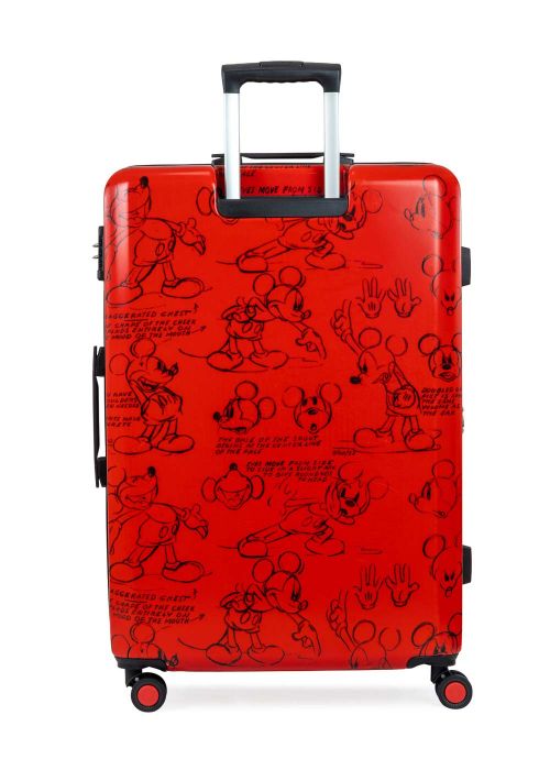 VALIJA MICKEY CLASSIC ROJA 70100 Grande