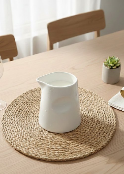 Jarra cerámica huella dactilar Neutro