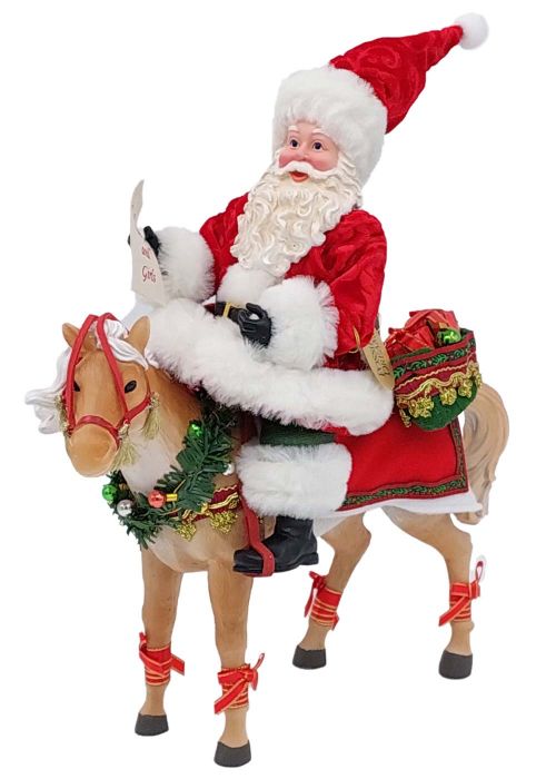 Papa Noel rumbo al Sur Rojo