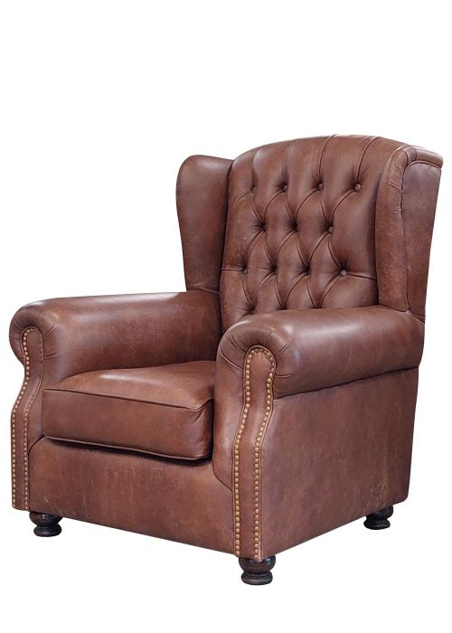 Sillon de Cuero Coventry 1 Cuerpo